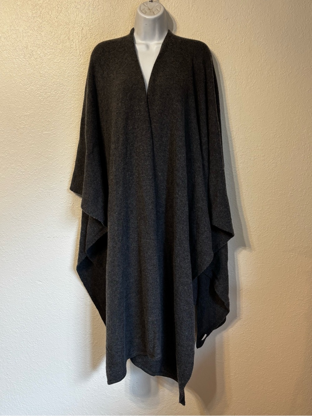 Naked Cashmere Open Front Poncho Wrap One Size